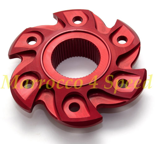 Ducati sprocket carrier 6-holes red