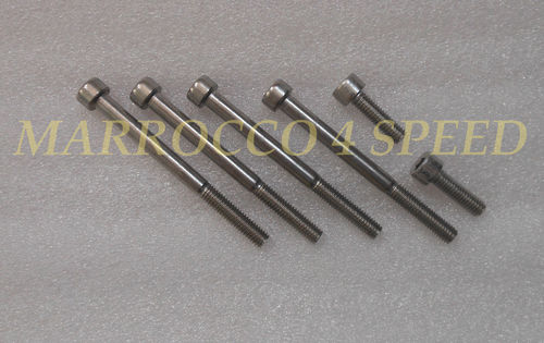Clutch cover screw set stainless
