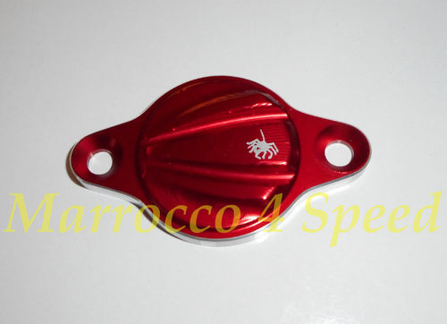 SPIDER inspection cover red silver