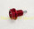 Ducati oil drain plug aluminium 696-1200 red