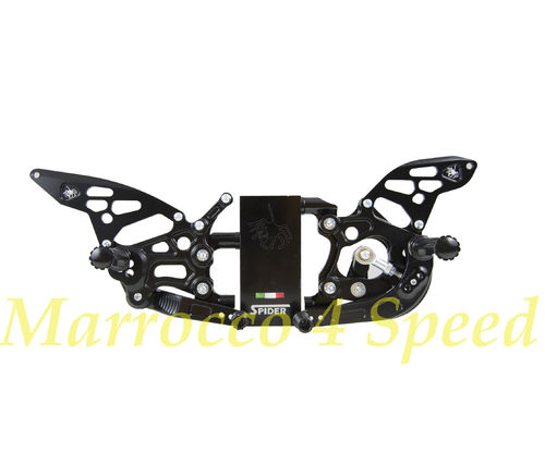 Spider Ducati Panigale footrest system