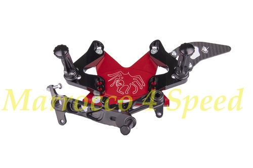 Spider foot rest system Ducati Streetfighter