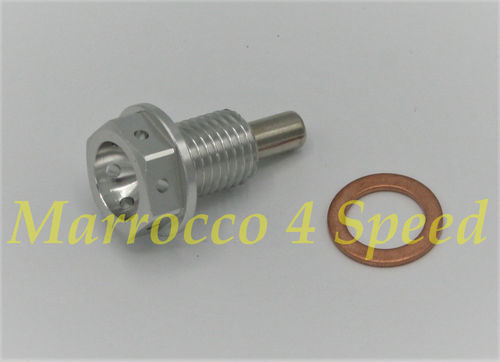 Ducati oil drain plug alu 696-1200 silver