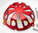 Ducati clutch cover Vertigo red