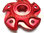 Ducati sprocket carrier 5-holes red