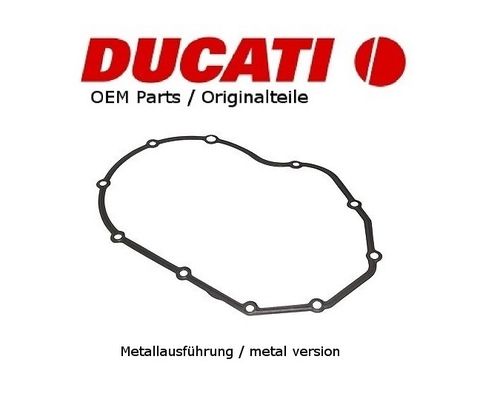 Ducati clutch cover gasket metal