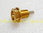 Ducati oil drain plug aluminium 696-1200 gold