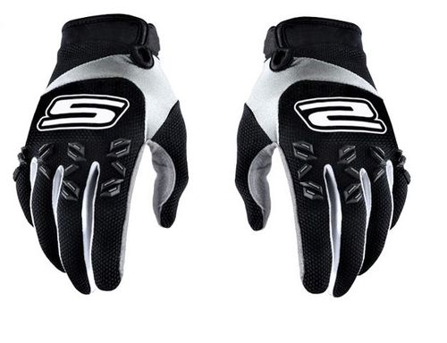 S-Line Cross Handschuhe CE schwarz/weiß