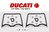 Ducati valve cover gasket kit MTS 1200 15-18