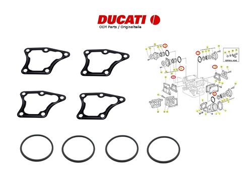 Ducati Kipphebel Nocken Deckel Kit ST4 S4R