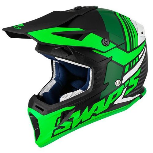 Helmet Swaps S818 green white black